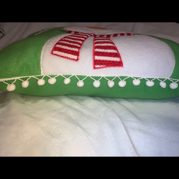 Santa & Snowman Throw Pillow Set - Picture 4 of 7